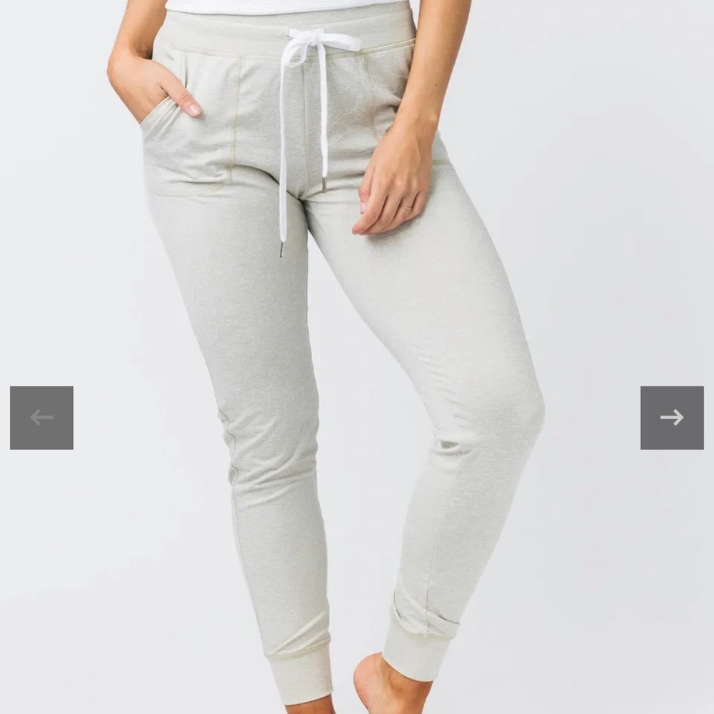 Zyia Oatmeal Cozy Joggers